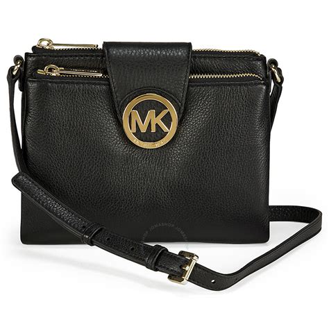 black micheal kors purse|michael kors black purse crossbody.